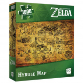 Usaopoly Pussel: Legend of Zelda - Hyrule Map 1000 Bitar