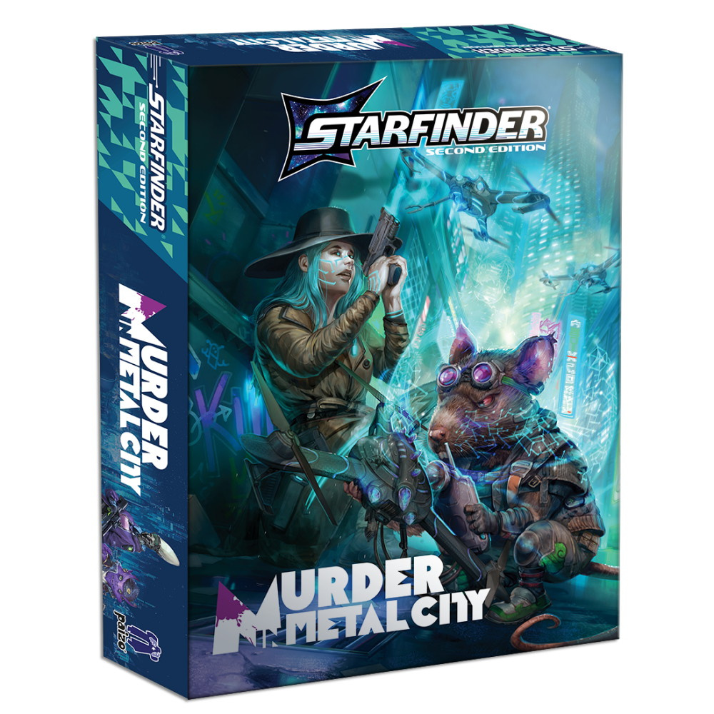 Starfinder RPG: Murder in Metal City