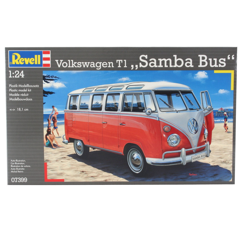 Revell - VW T1 SAMBA BUS 1:24 - 173 Bitar