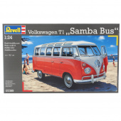 Revell - VW T1 SAMBA BUS 1:24 - 173 Bitar Revell - VW T1 SAMBA BUS 1:24 - 173 Bitar