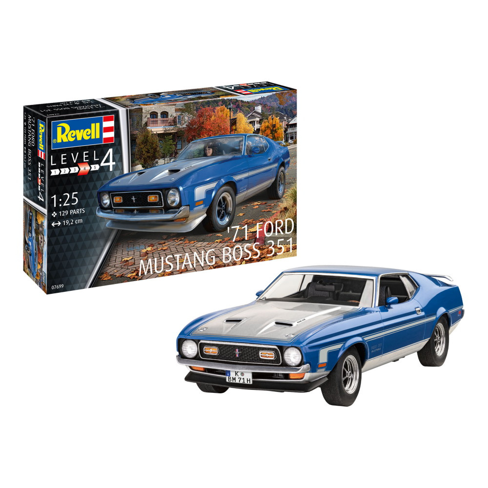 Revell - 71 Mustang Boss 351 1:25