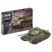 Revell - T-34/85 1:72 - 135 Bitar Revell - T-34/85 1:72 - 135 Bitar