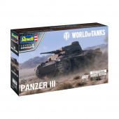 Revell World of Tanks - Panzer III 1:72 - 144 Bitar