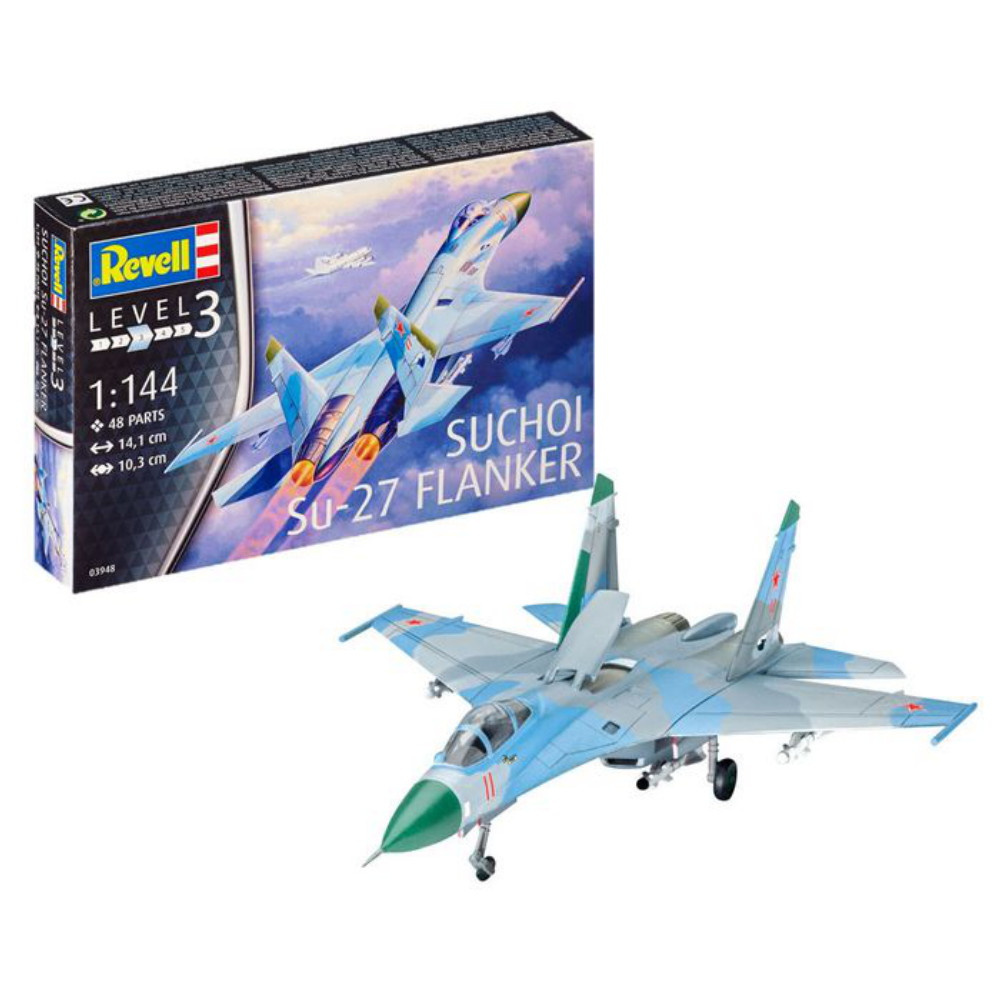 Revell - Suchoi Su-27 Flanker - 48 Bitar