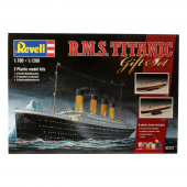 Revell - R.M.S Titanic Gåvoset 1:700/1:1200 - 132/40 Bitar Revell - R.M.S Titanic Gåvoset 1:700/1:1200 - 132/40 Bitar
