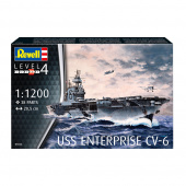 Revell - USS Enterprise CV-6 1:1200 - 38 Bitar Revell - USS Enterprise CV-6 1:1200 - 38 Bitar