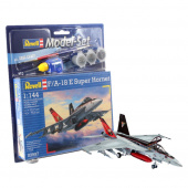 Revell Model Set - F/A-18E Super Hornet 1:144 - 63 Bitar Revell Model Set - F/A-18E Super Hornet 1:144 - 63 Bitar
