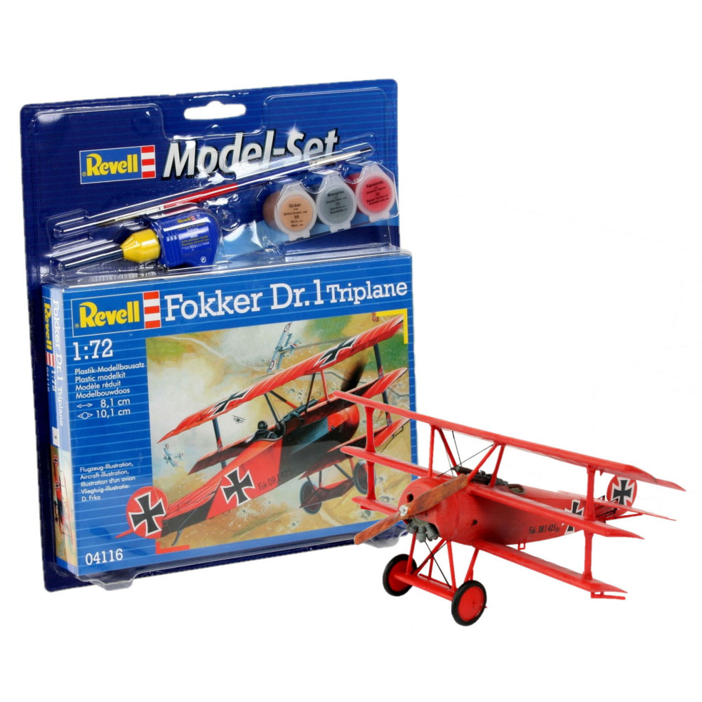 Revell Model Set - Fokker DR.1 Triplane 1:72 - 37 Bitar