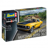 Revell - ´69 Ford Mustang BOSS 302 1:25 - 109 Bitar