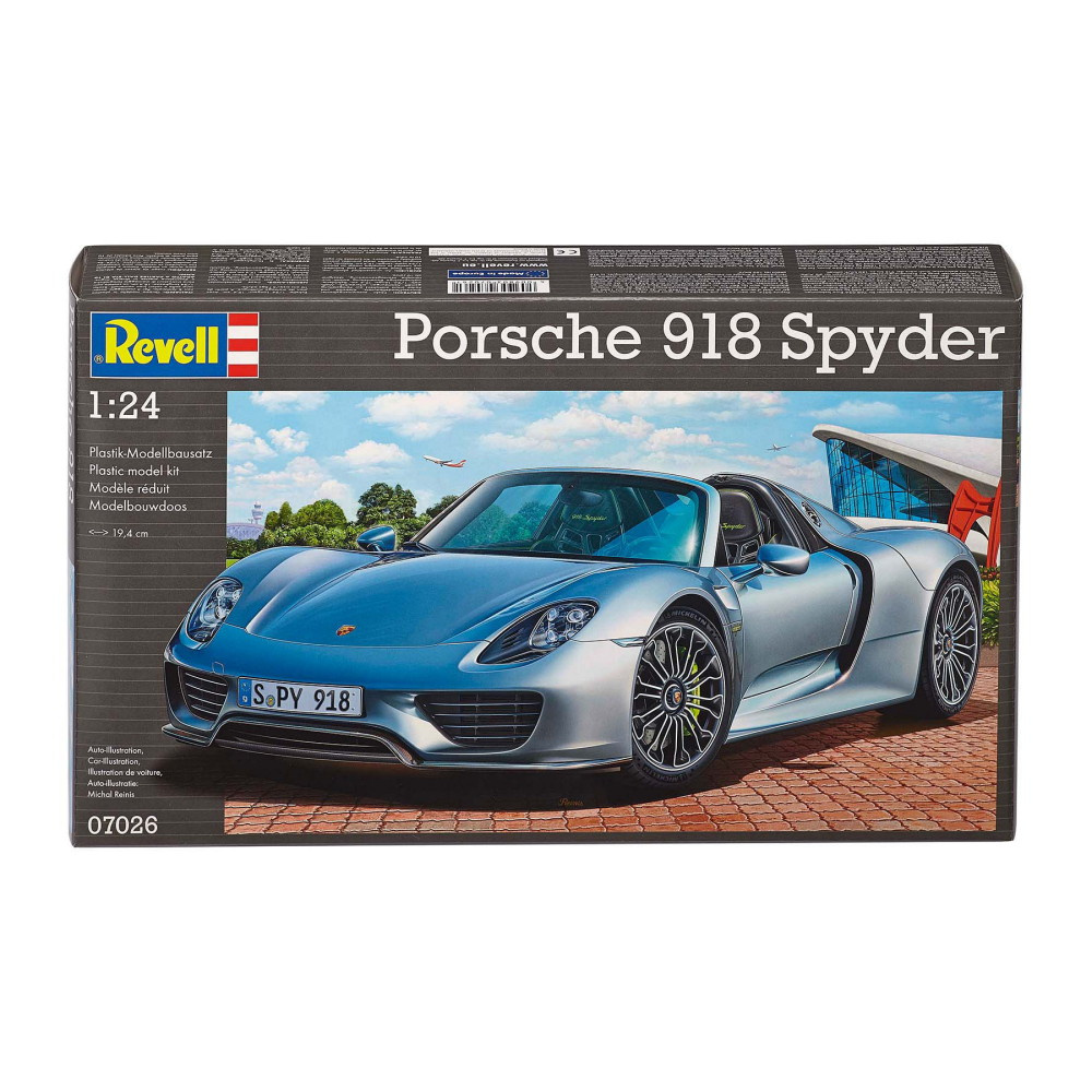 Revell - Porsche 918 Spyder 1:24 - 129 Bitar