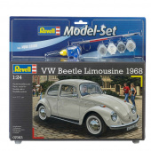 Revell Model Set - VW Beetle Limousine 1968 1:24 - 125 Bitar