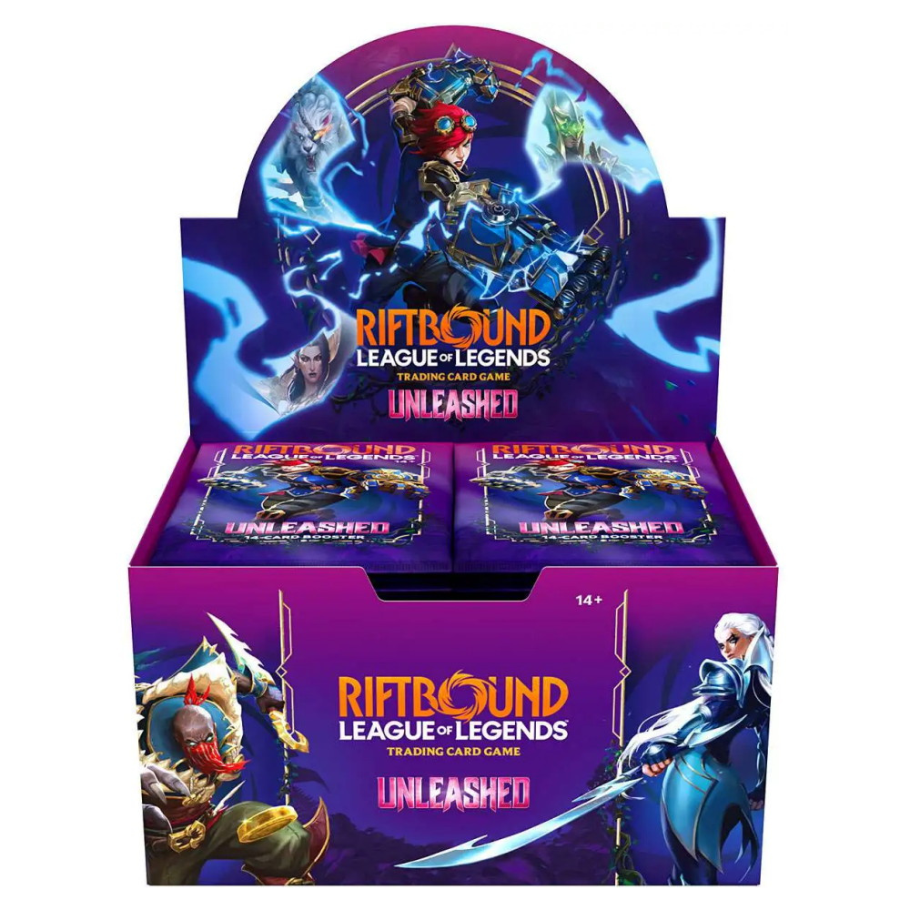 Riftbound: League of Legends TCG - Unleashed Booster Display