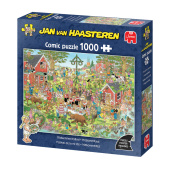 SKADAT Jan van Haasteren Pussel - Midsummer Festival 1000 Bitar SKADAT Jan van Haasteren Pussel - Midsummer Festival 1000 Bitar