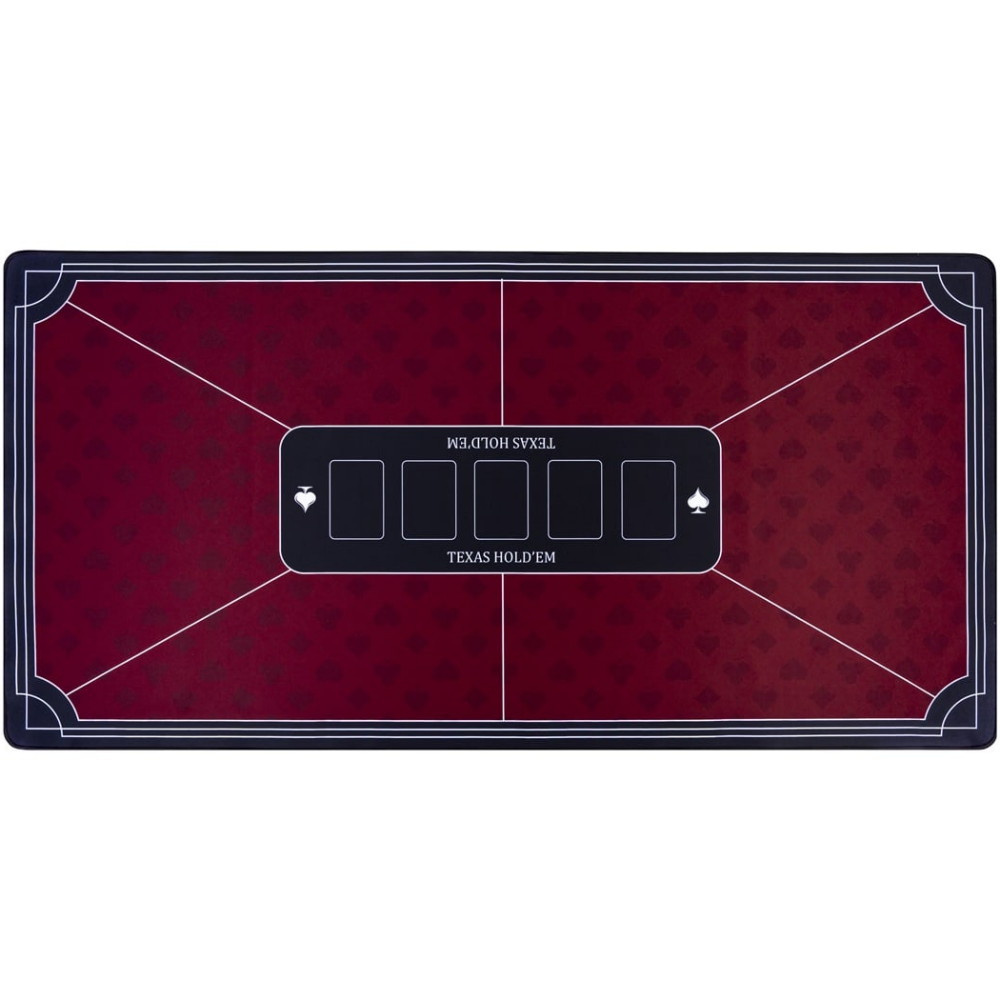 SKADAT Pokerduk Texas Hold 'Em Red Medium