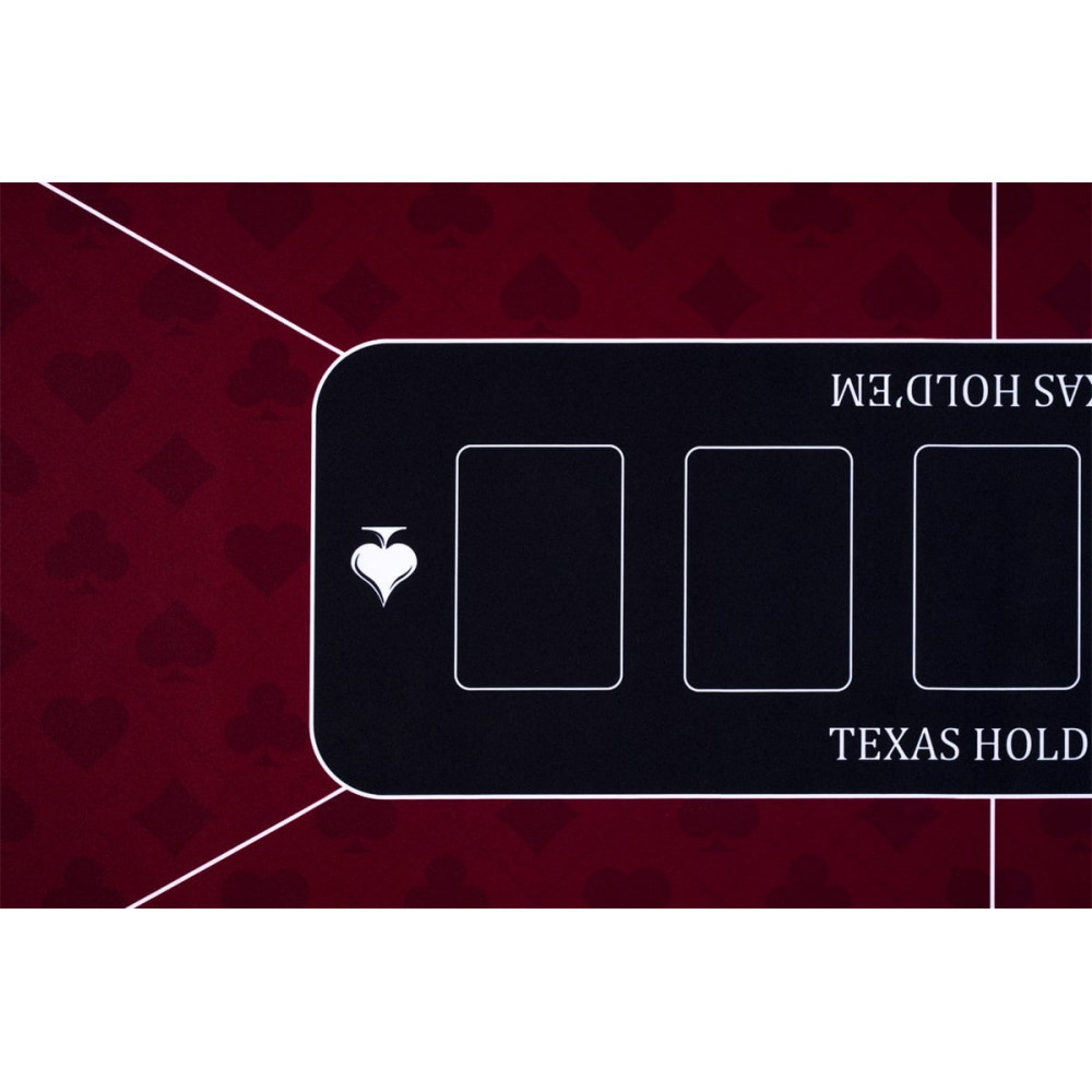 SKADAT Pokerduk Texas Hold 'Em Red Medium