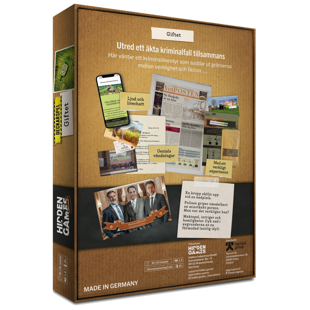 SKADAT Hidden Games - Brottsplats Giftet (Swe)
