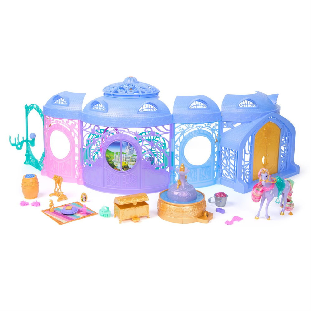 SKADAT Unicorn Academy Starglow Fountain & Stable