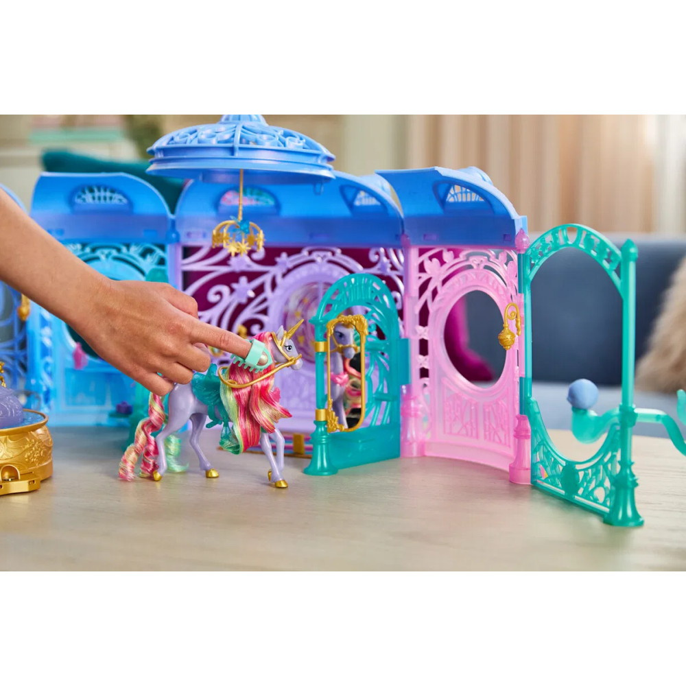 SKADAT Unicorn Academy Starglow Fountain & Stable