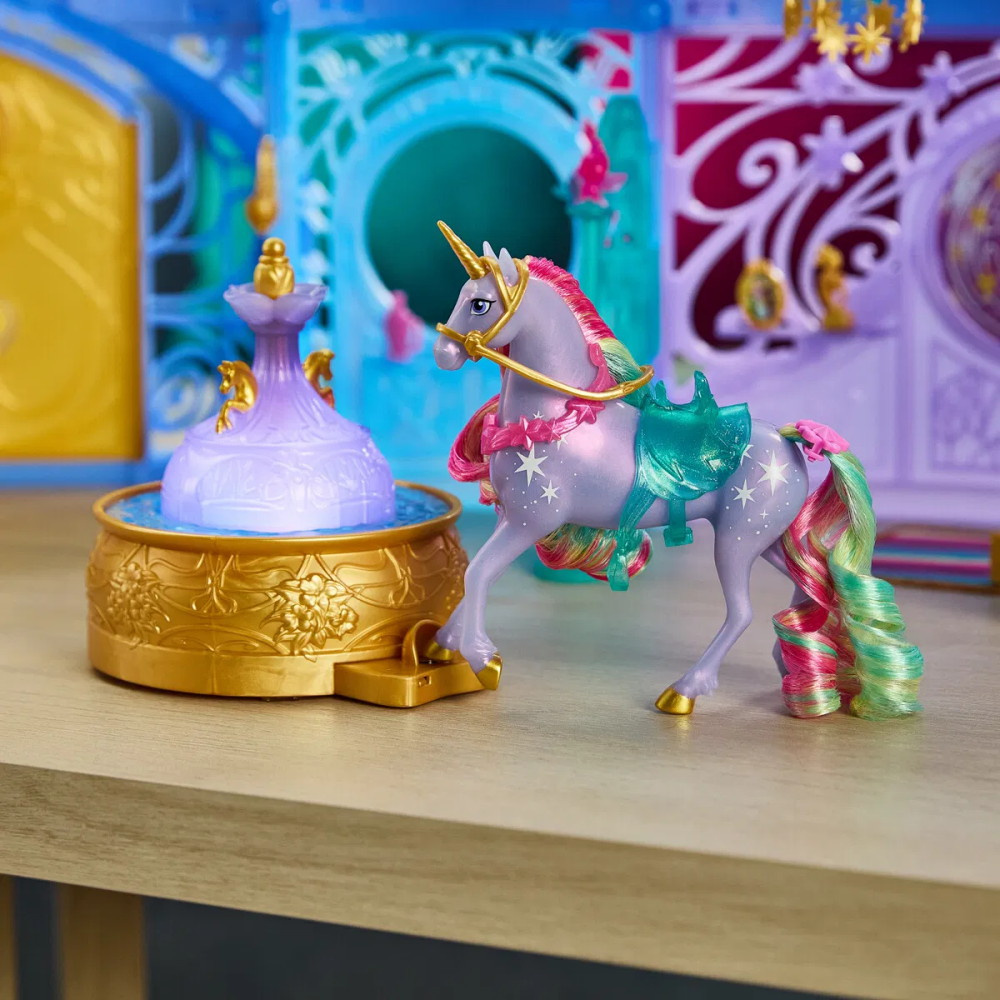 SKADAT Unicorn Academy Starglow Fountain & Stable