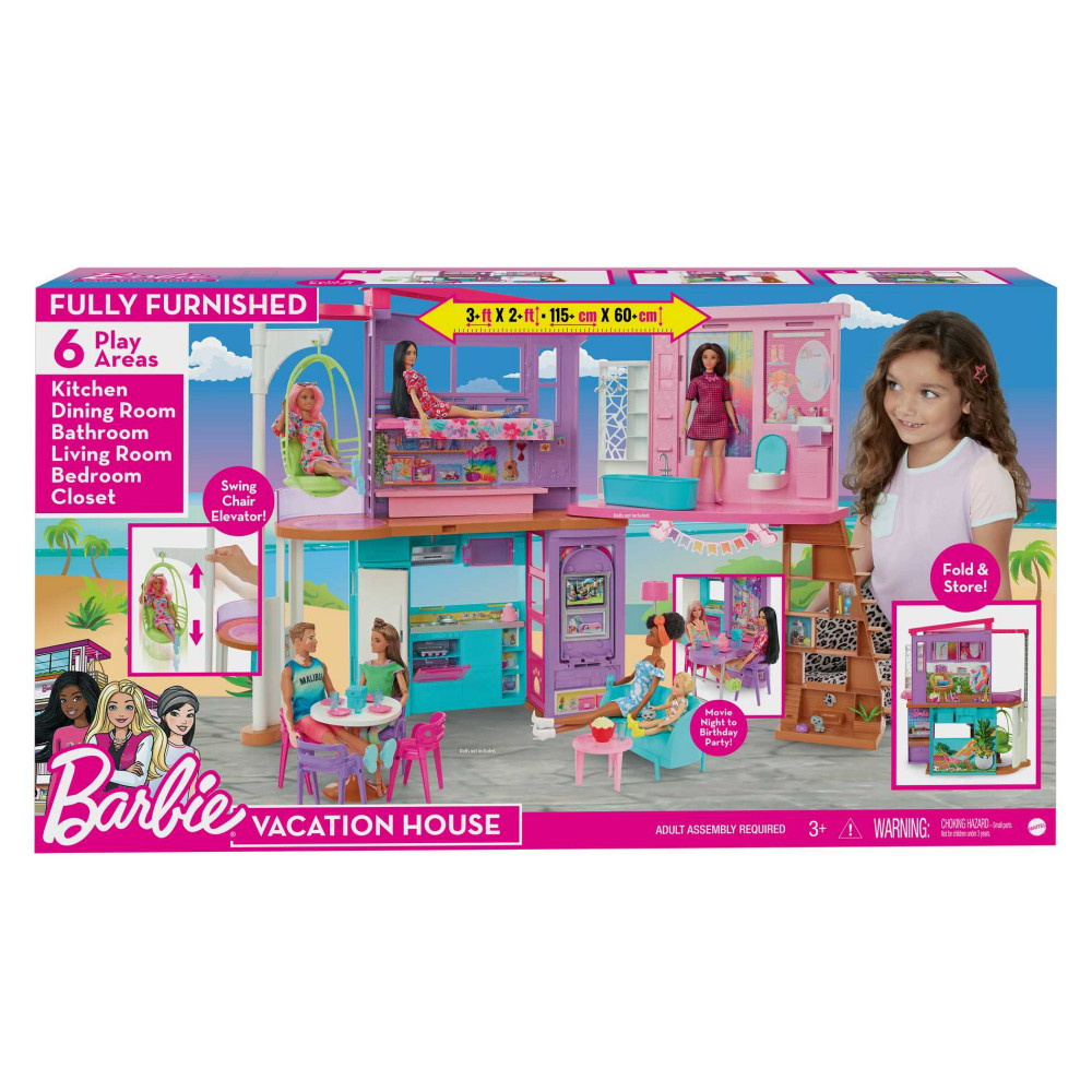 SKADAT Barbie Vacation House Lekset