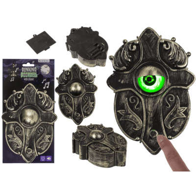 SKADAT Dörrklocka Blinking Eye med ljud