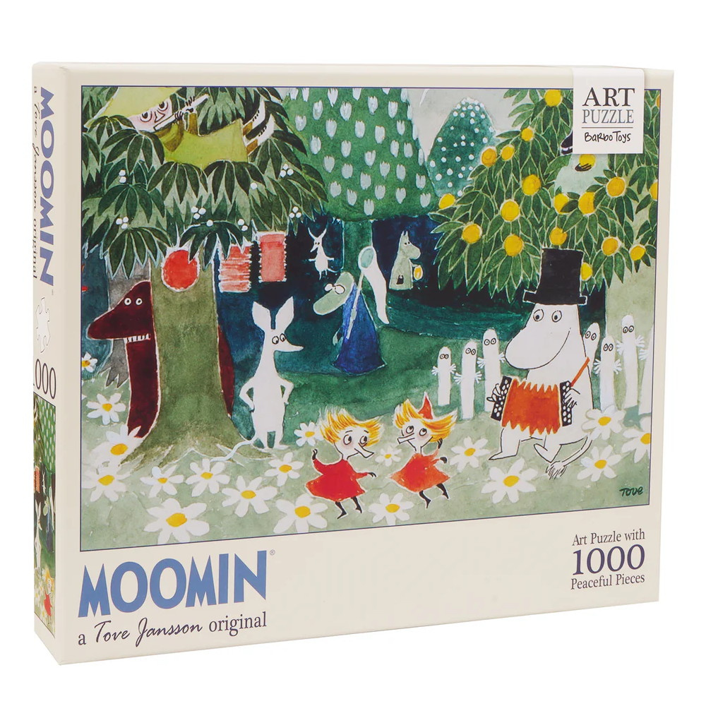 SKADAT Pussel: Mumin Musikträdgården 1000 Bitar
