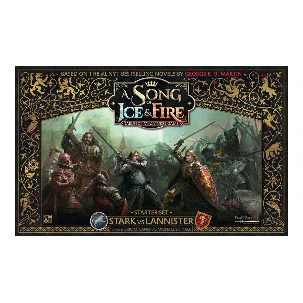 SKADAT A Song of Ice & Fire: Miniatures Game - Stark vs Lannister Starter Set