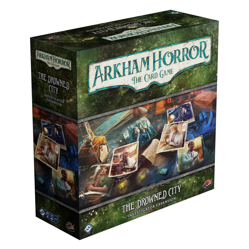 SKADAT Arkham Horror: TCG - The Drowned City Investigator Expansion