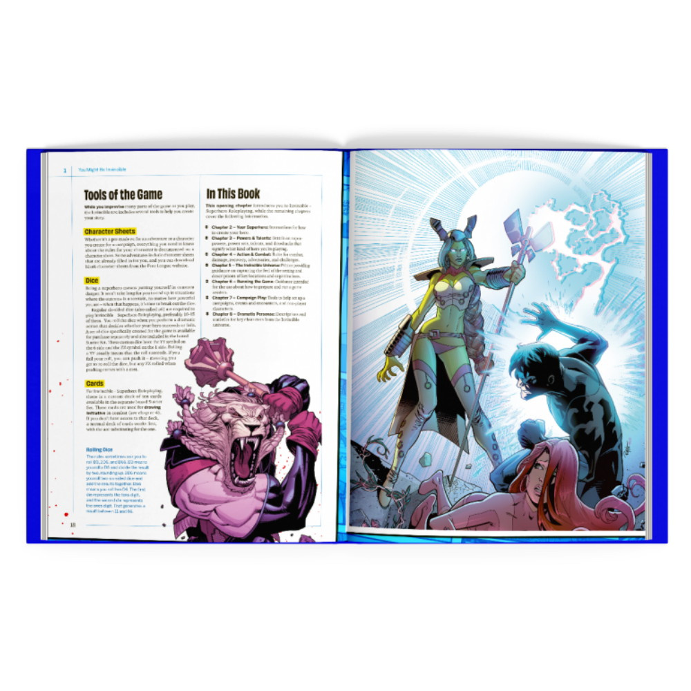 SKADAT Invincible - Superhero Roleplaying