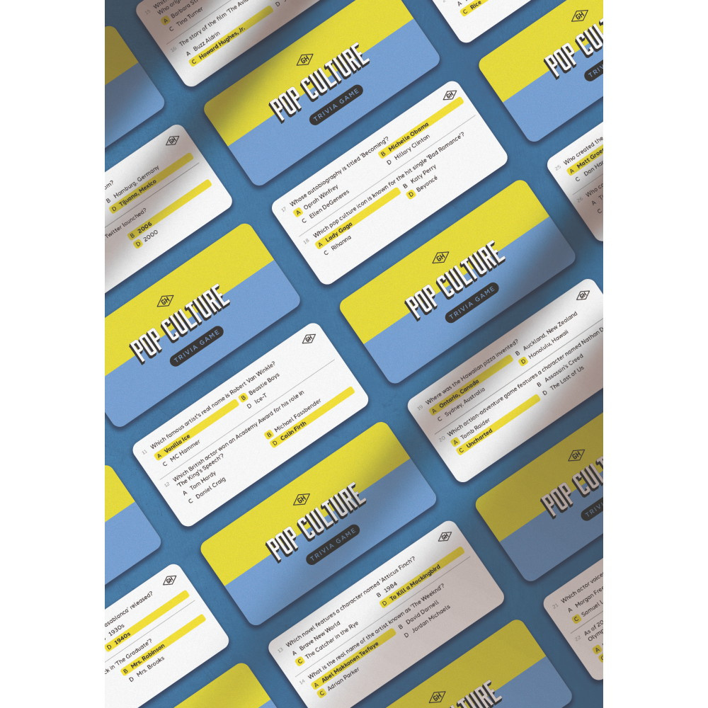 SKADAT Pop Culture Trivia Game (Eng)
