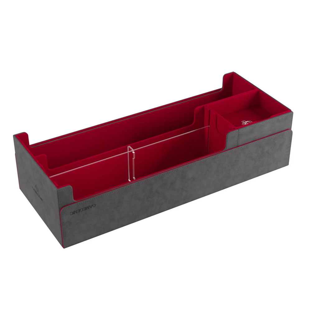SKADAT GameGenic Cards' Lair Pro 1000+ Convertible Grey/Red