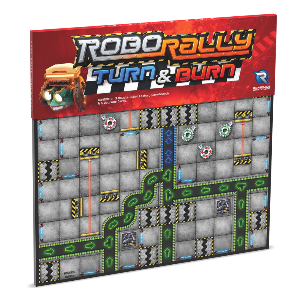 SKADAT Robo Rally: Turn & Burn (Exp.)
