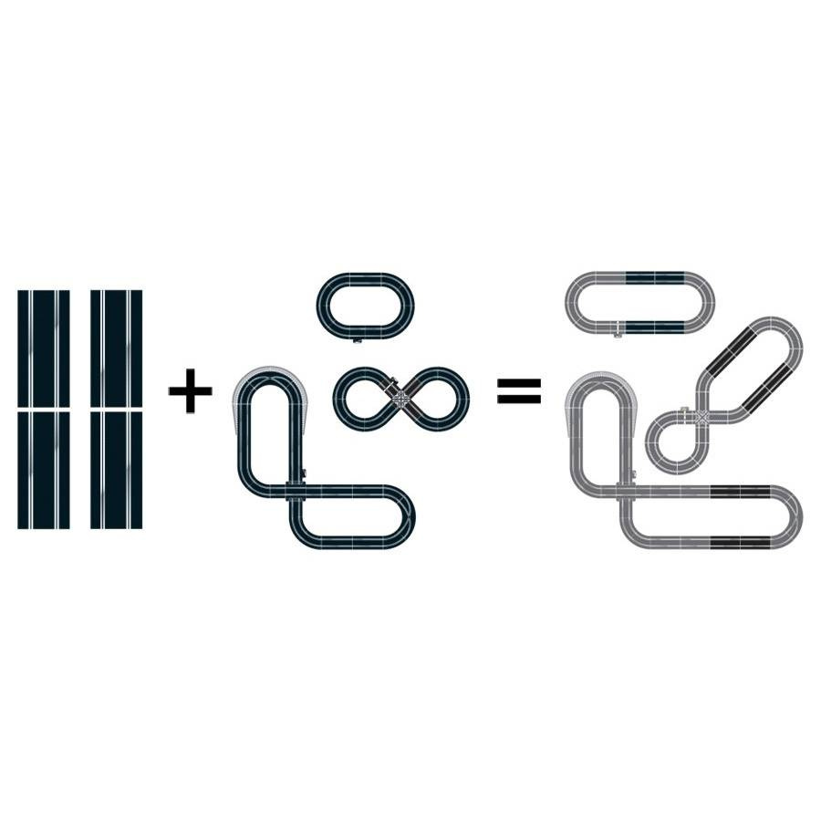 SKADAT Scalextric Track Extension Pack 4