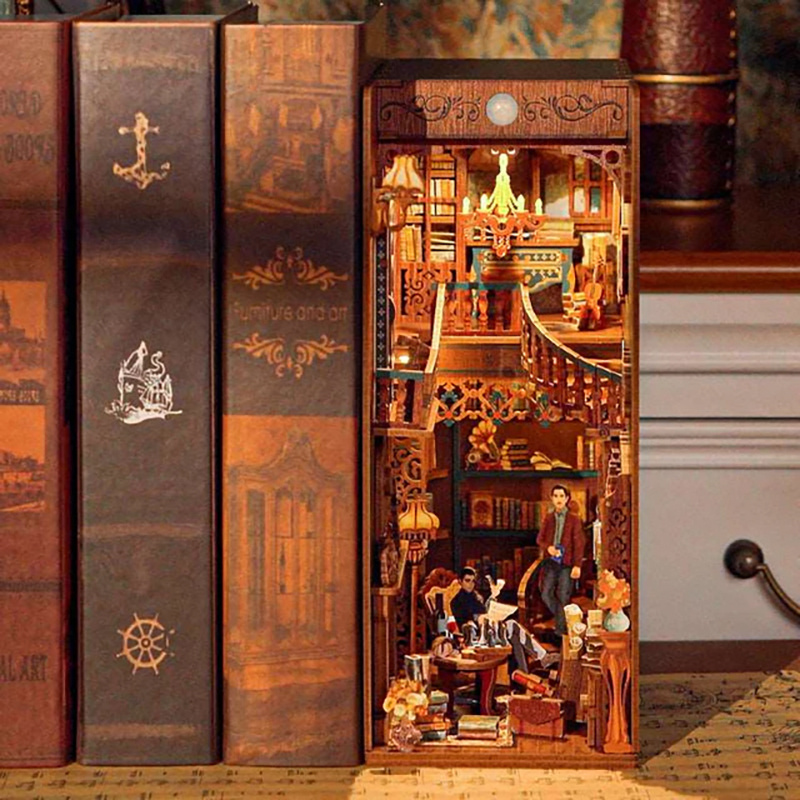 SKADAT Tonecheer Book Nook - Violin Detective Agency