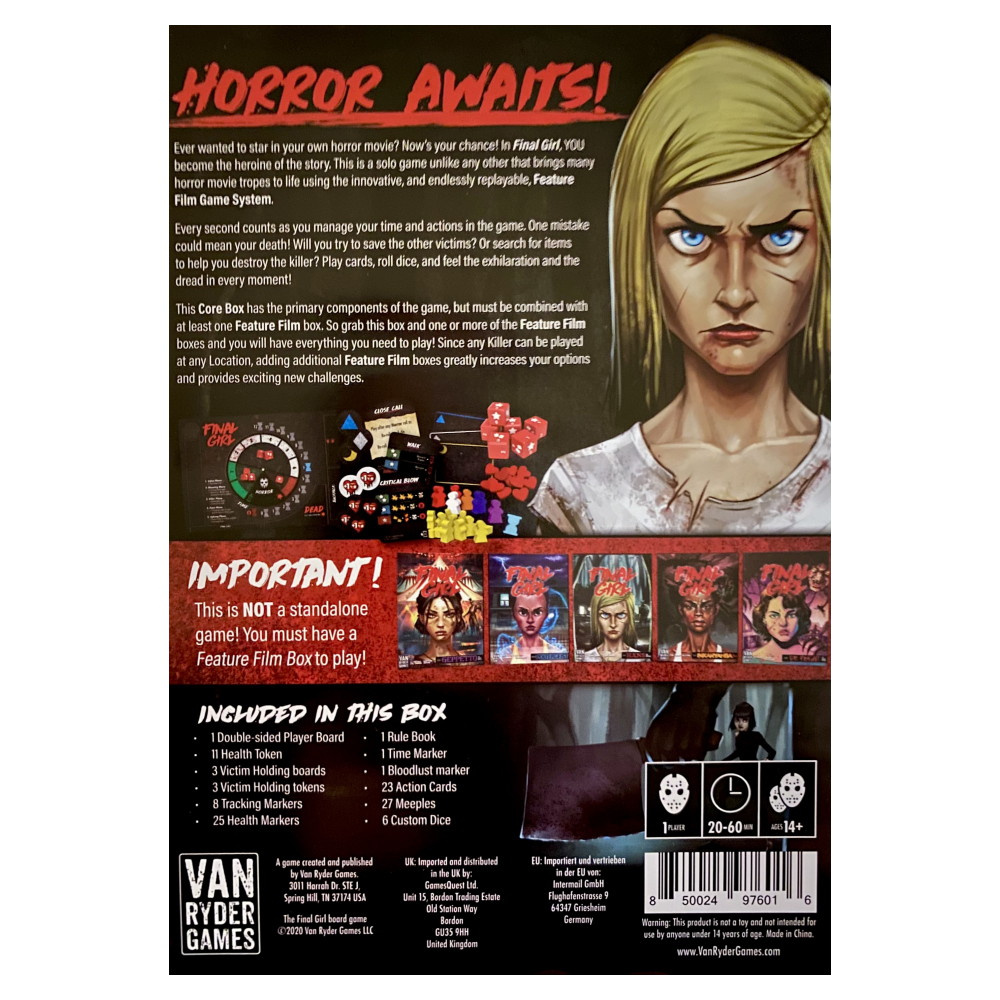 SKADAT Final Girl: Core Box