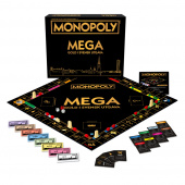 SKADAT Monopoly Mega Gold i Svensk Utgåva SKADAT Monopoly Mega Gold i Svensk Utgåva