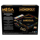 SKADAT Monopoly Mega Gold i Svensk Utgåva SKADAT Monopoly Mega Gold i Svensk Utgåva