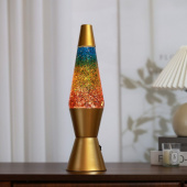SKADAT iTotal Lava Lamp - Gold/Rainbowglitter SKADAT iTotal Lava Lamp - Gold/Rainbowglitter