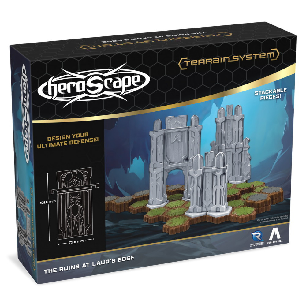 Heroscape: The Ruins at Laur's Edge Terrain (Exp.)