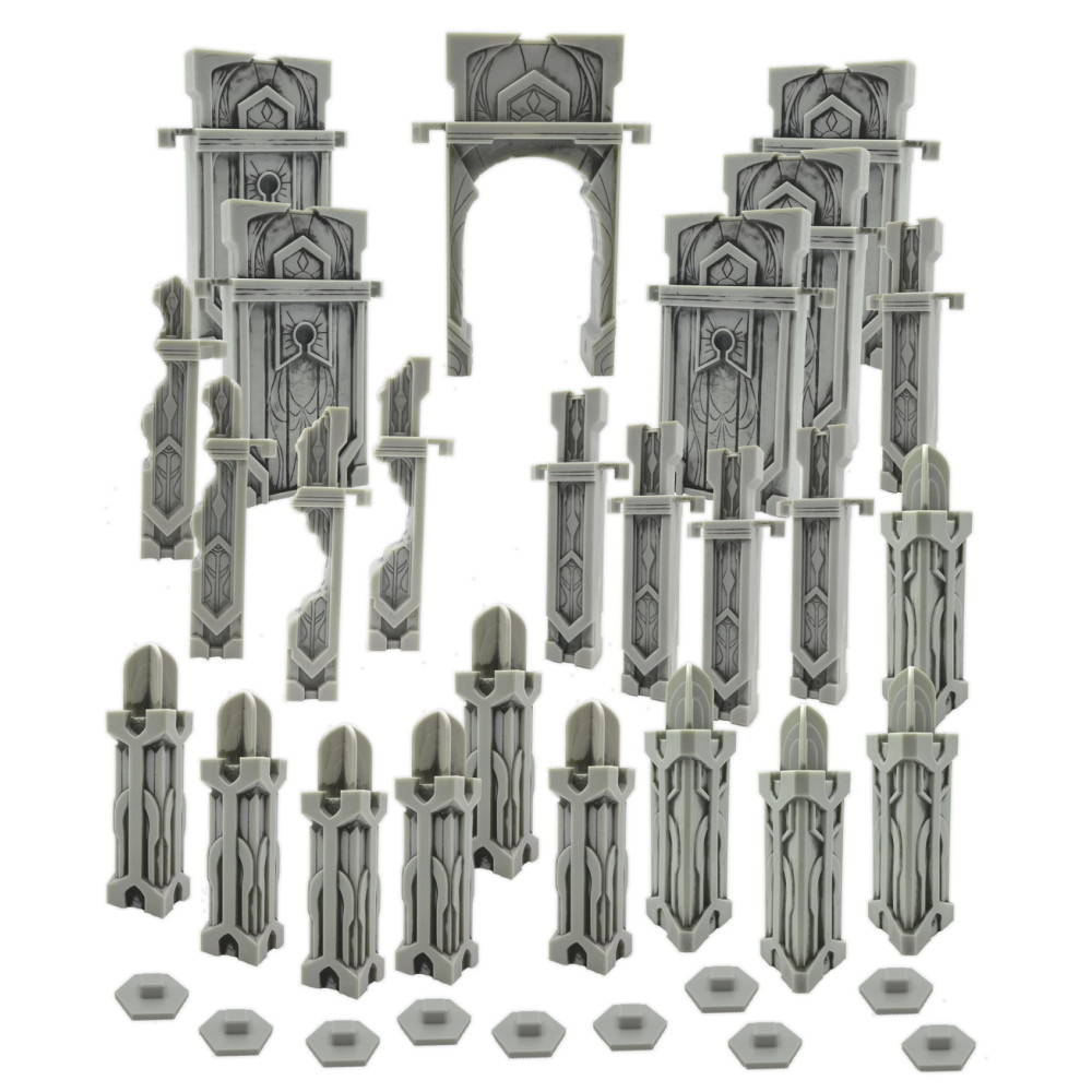 Heroscape: The Ruins at Laur's Edge Terrain (Exp.)