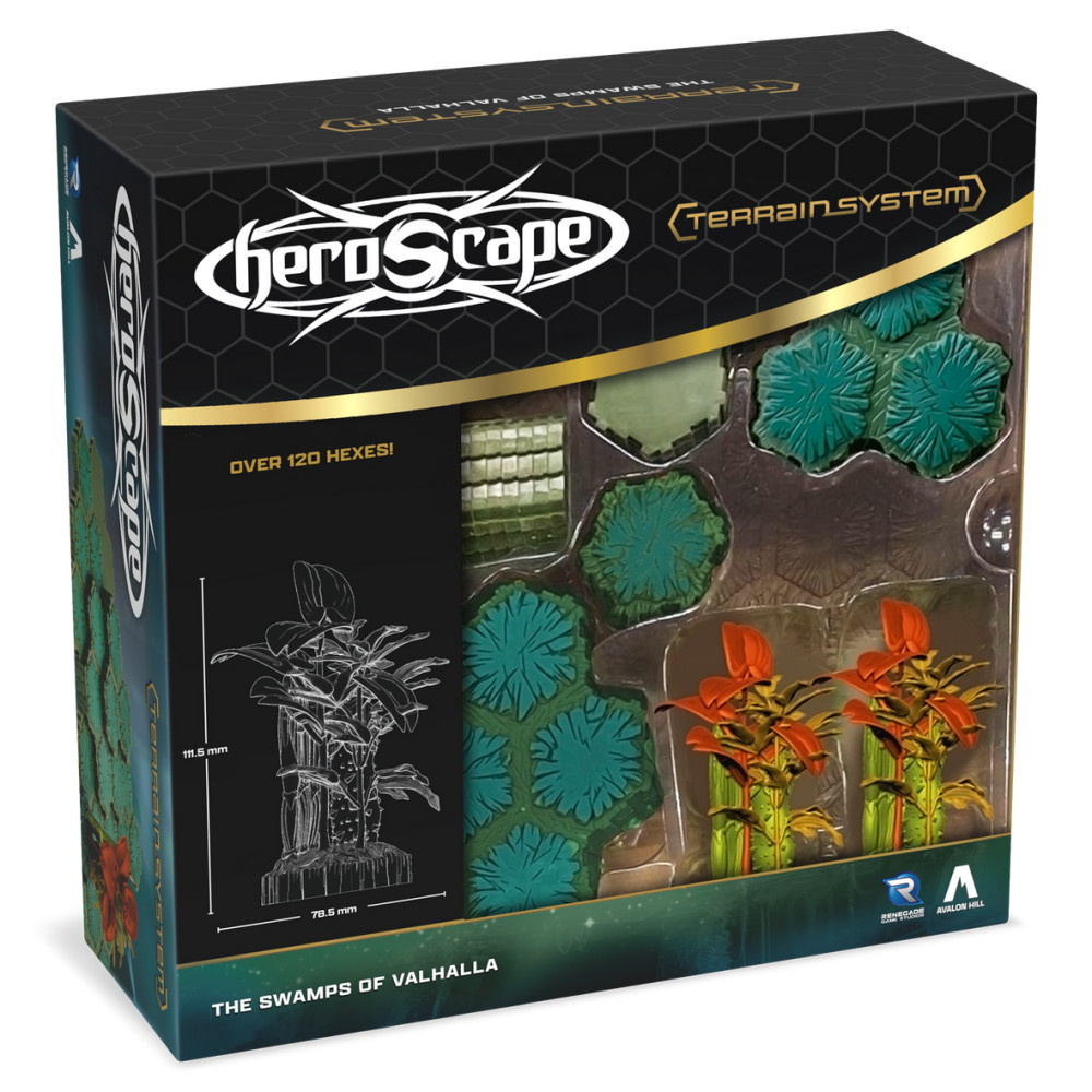 Heroscape: The Swamps of Valhalla Terrain (Exp.)