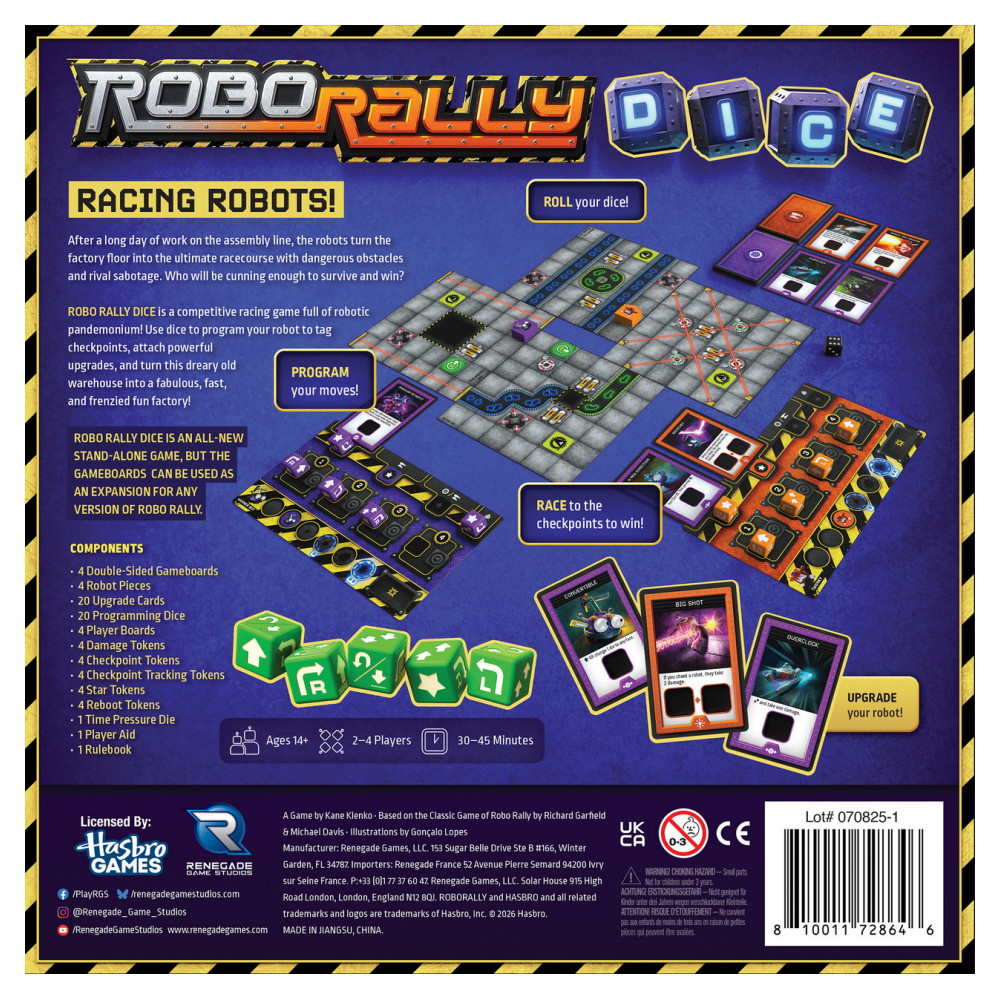 Robo Rally Dice