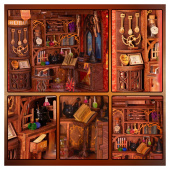 Book Nook: Flame Common Room Book Nook: Flame Common Room