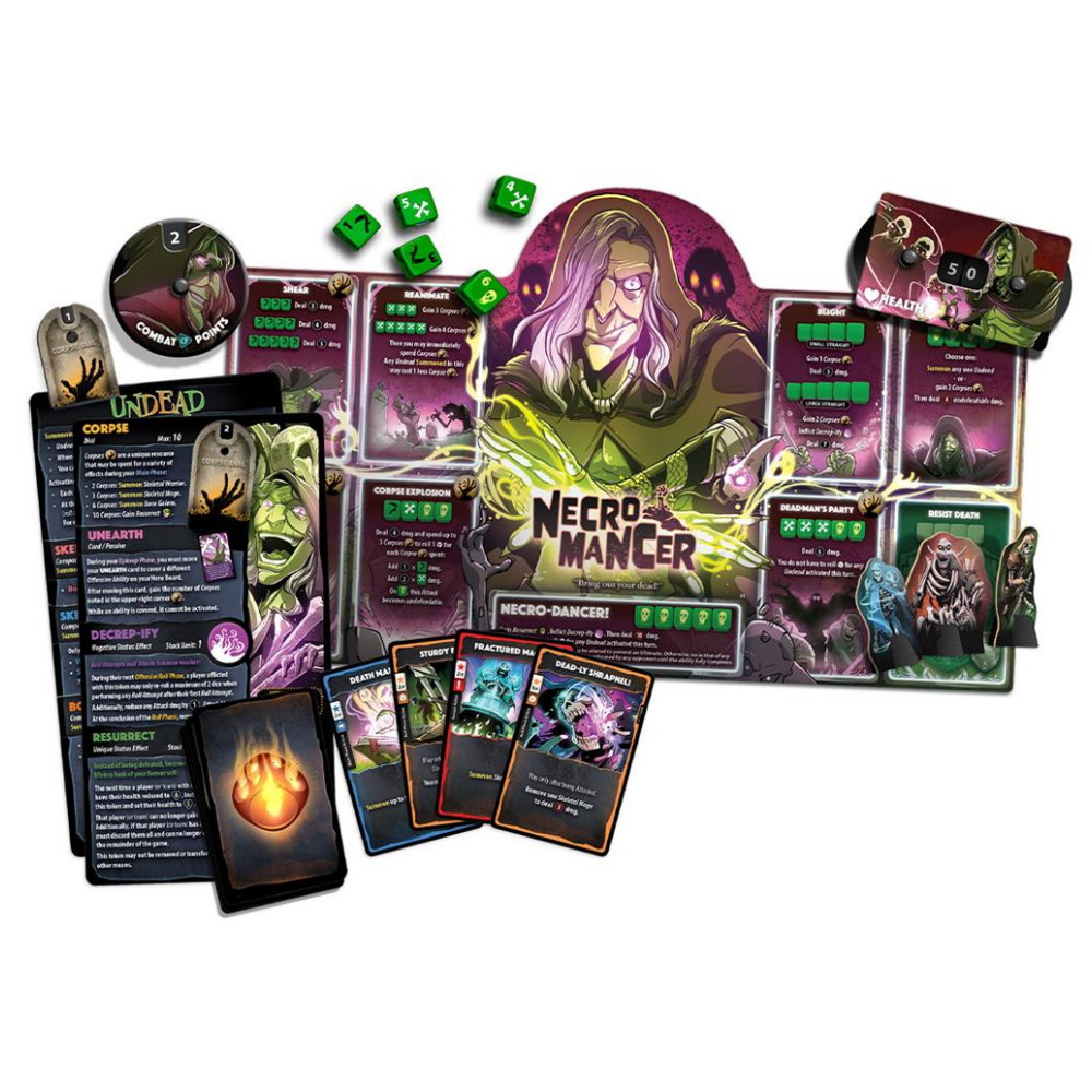 Dice Throne: Necromancer Hero Pack