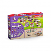 Schleich Mobil Veterinär Med Släp Schleich Mobil Veterinär Med Släp