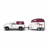 Schleich Mobil Veterinär Med Släp Schleich Mobil Veterinär Med Släp