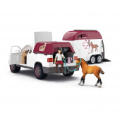 Schleich Mobil Veterinär Med Släp Schleich Mobil Veterinär Med Släp