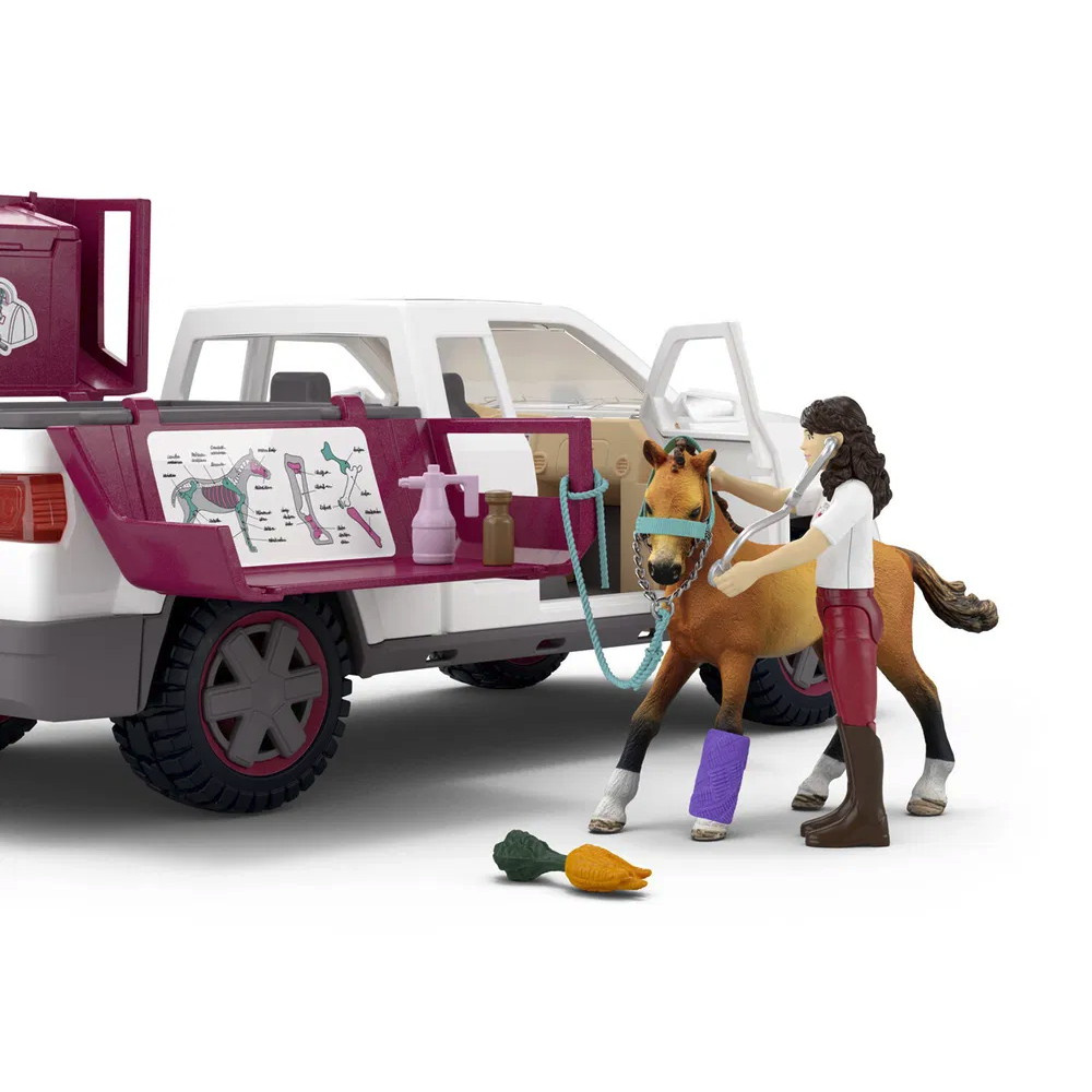 Schleich Mobil Veterinär Med Släp