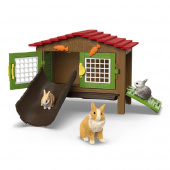 Schleich Kaninbur med 3 kaniner Schleich Kaninbur med 3 kaniner