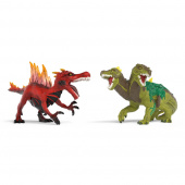 Schleich Fire Saurian vs. Jungle Lizard Schleich Fire Saurian vs. Jungle Lizard